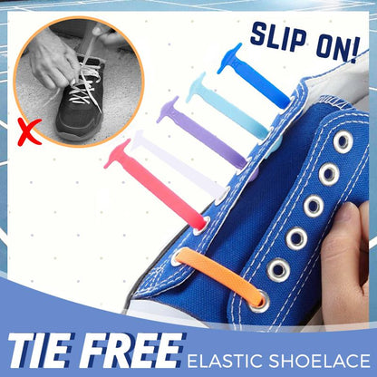 No Tie Elastic Shoelaces (Set of 16)