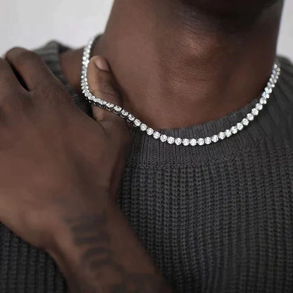 Iced Out Tennis Chain Necklace