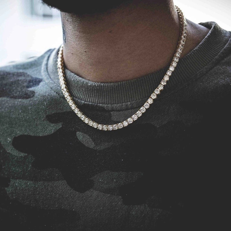 Iced Out Tennis Chain Necklace